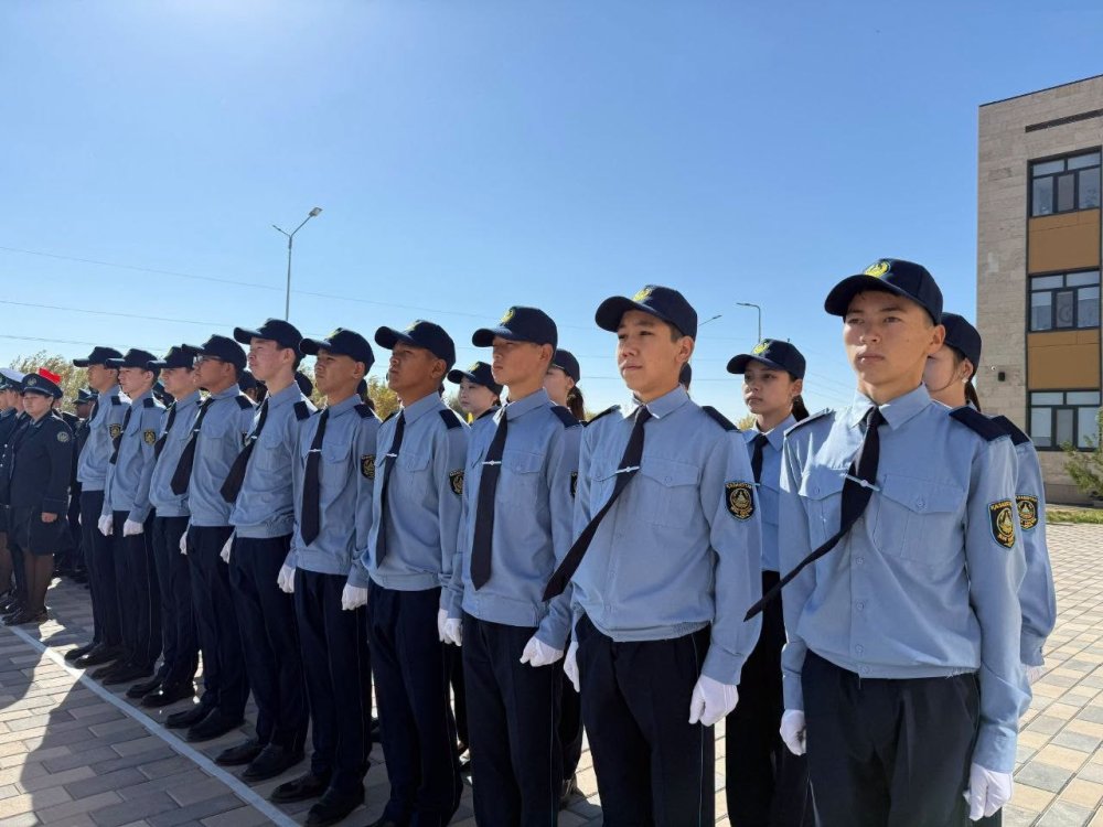 22-й полицейский класс "Жас сақшы" открылся в Туркестанской области — Фото 2