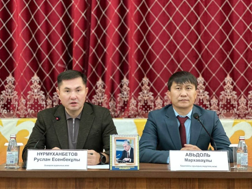 Аким Осакаровского района Руслан Нурмуханбетов провёл встречи с жителями сельских округов Нияз, Карагайлы и Есиль — Фото 7