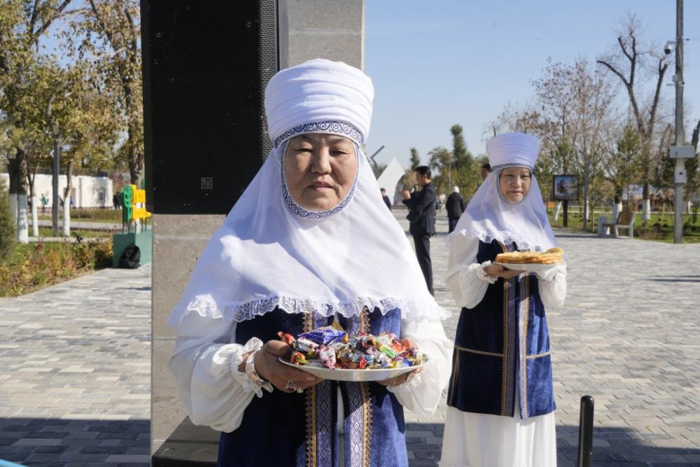 «Таза Қазақстан»: в городе Уштобе области Жетісу открылся обновленный парк — Фото 11