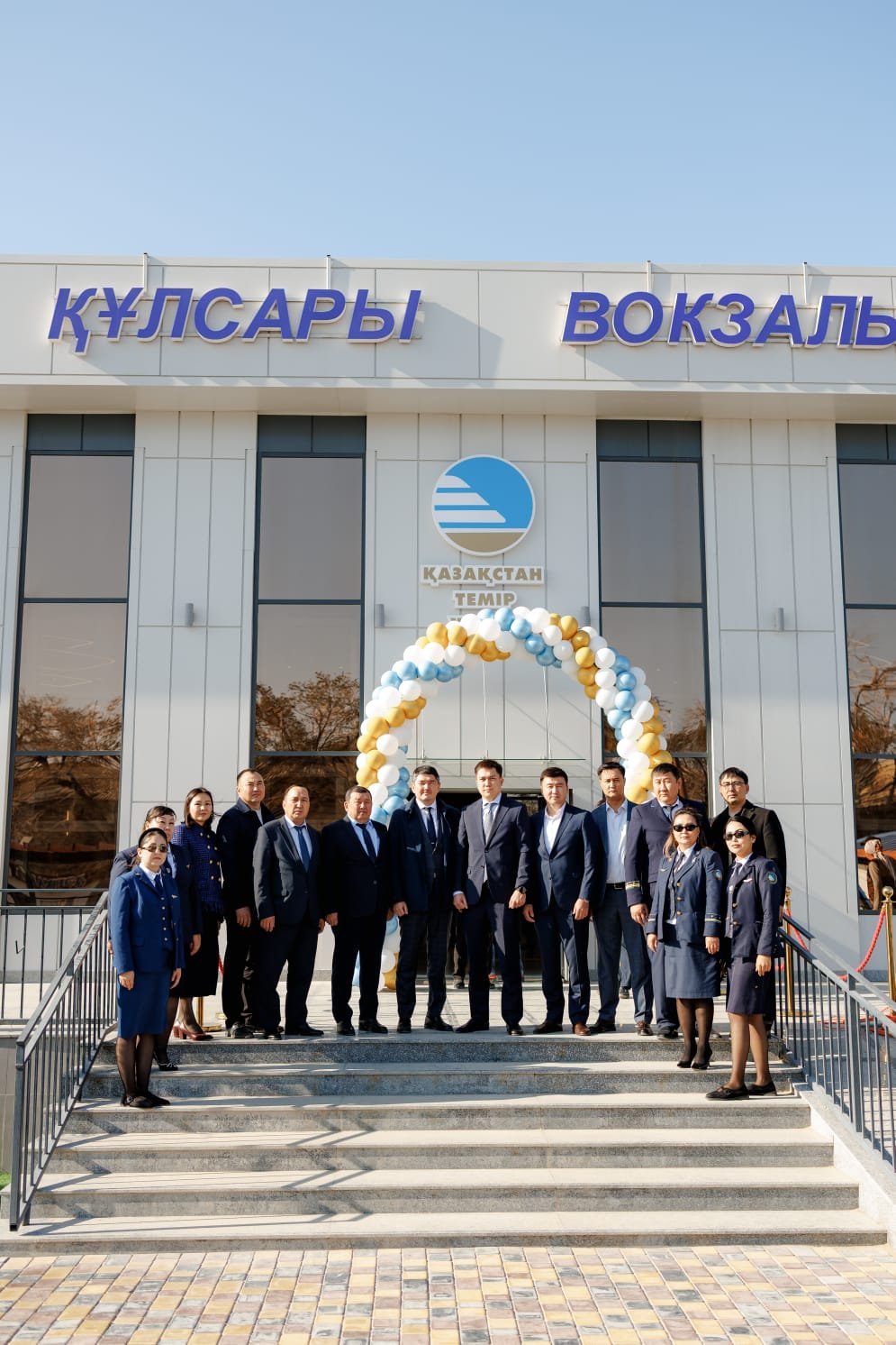 В городе Кульсары открылся новый железнодорожный вокзал — Фото 4