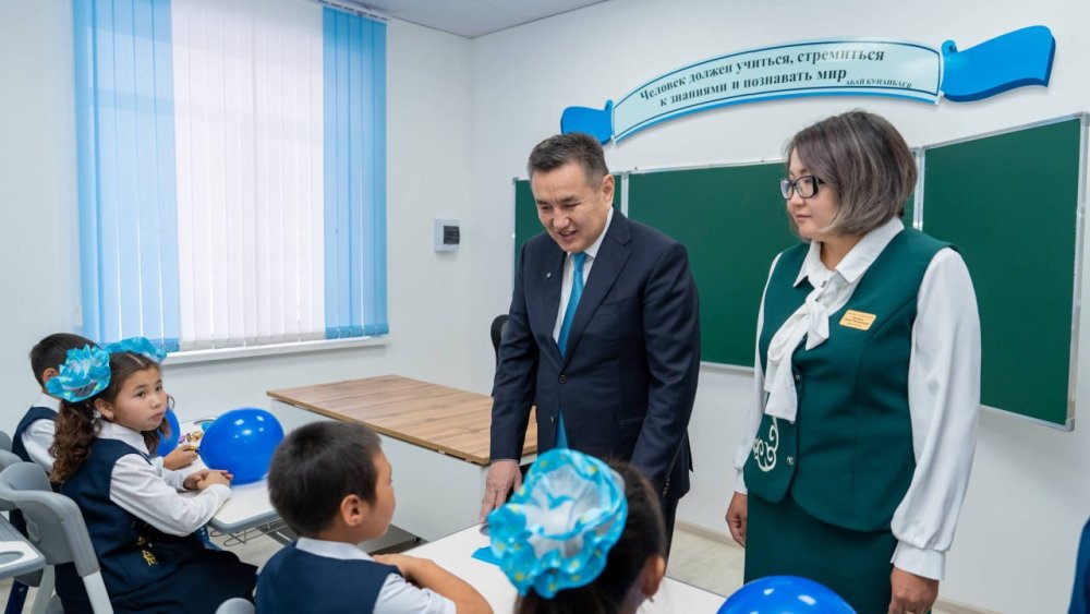 В Курчумском районе построена современная школа, рассчитанная на 50 учеников — Фото 7