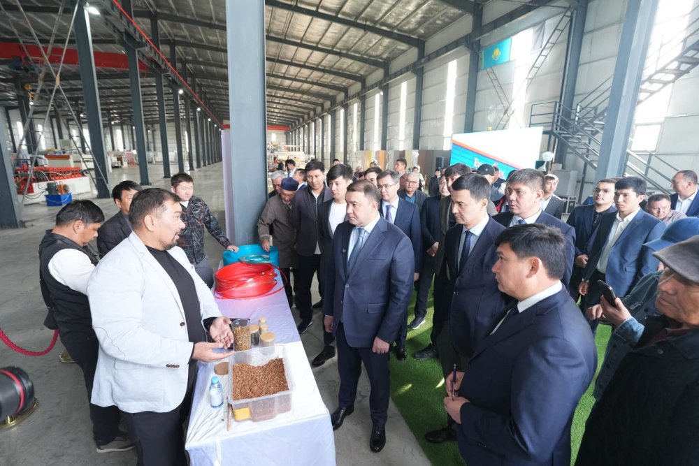 В ТУРКЕСТАНСКОЙ ОБЛАСТИ ОТКРЫЛСЯ ЗАВОД ПО ПРОИЗВОДСТВУ АЛЮМИНИЕВЫХ КОМПОЗИТНЫХ ПАНЕЛЕЙ — Фото 14