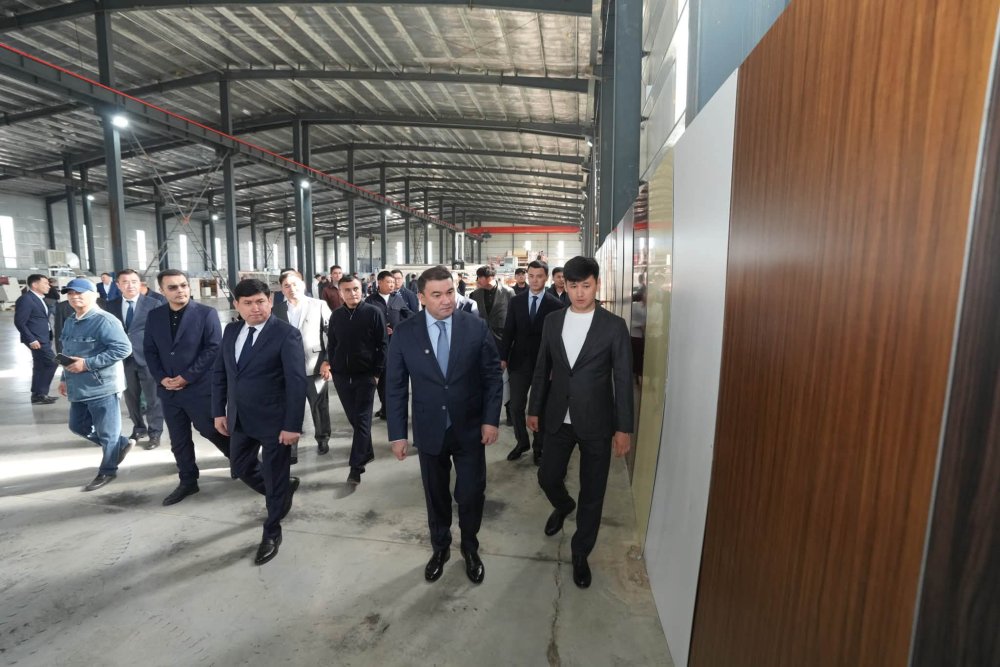 В ТУРКЕСТАНСКОЙ ОБЛАСТИ ОТКРЫЛСЯ ЗАВОД ПО ПРОИЗВОДСТВУ АЛЮМИНИЕВЫХ КОМПОЗИТНЫХ ПАНЕЛЕЙ — Фото 8