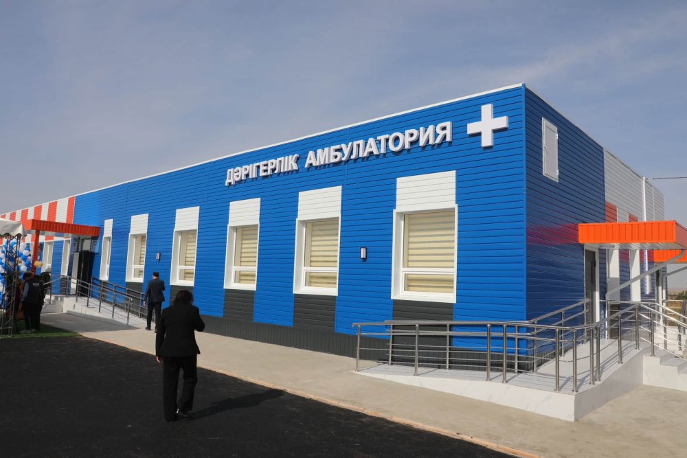 ТУРКЕСТАН: В САРЫАГАШЕ ОТКРЫЛАСЬ НОВАЯ ВРАЧЕБНАЯ АМБУЛАТОРИЯ — Фото 2