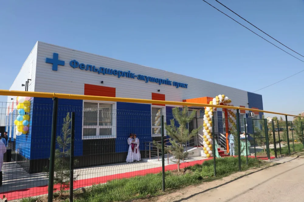 ТУРКЕСТАН: В САРЫАГАШЕ ОТКРЫЛИ ДВА МЕДИЦИНСКИХ ОБЪЕКТА — Фото 1