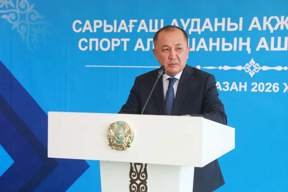 КО ДНЮ РЕСПУБЛИКИ В САРЫАГАШСКОМ РАЙОНЕ ВВЕДЕНЫ В ЭКСПЛУАТАЦИЮ СОВРЕМЕННЫЕ СПОРТИВНЫЕ ПЛОЩАДКИ — Фото 3