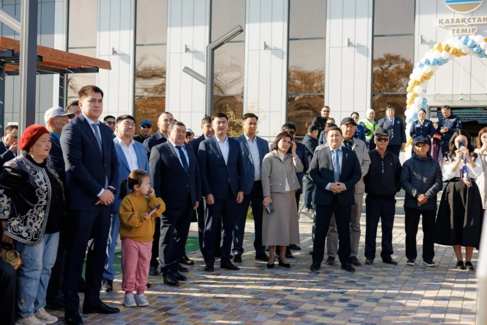 В городе Кульсары открылся новый железнодорожный вокзал — Фото 5