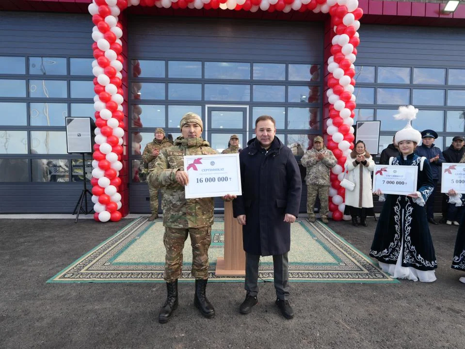В селе Коянды Целиноградского района завершён первый этап создания современной пожарно-спасательной базы — Фото 2