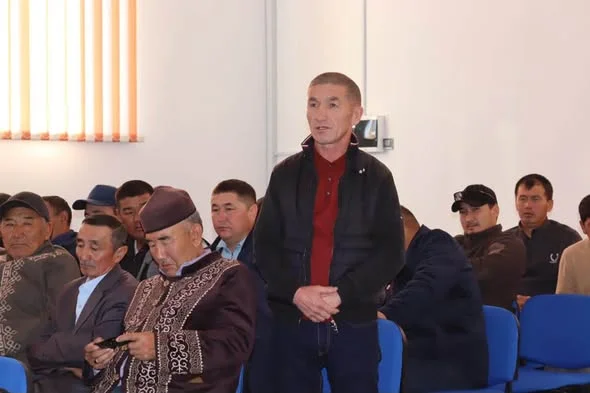 Согласно плану, 22 октября я встретился с жителями Аккозинского, Саралжынского, Каракольского сельских округов. — Фото 8