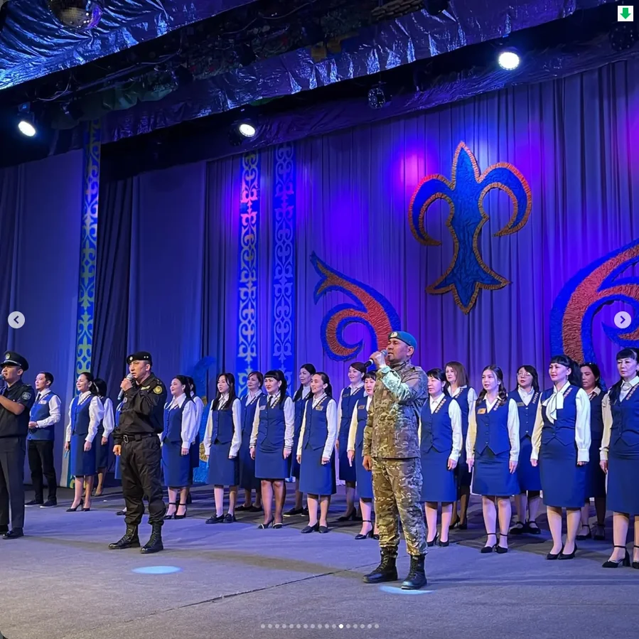 В Центре культуры города Алтай состоялся праздничный концерт «Елдігімнің еңсесі биік», посвящённый Дню Республики Казахстан. — Фото 9