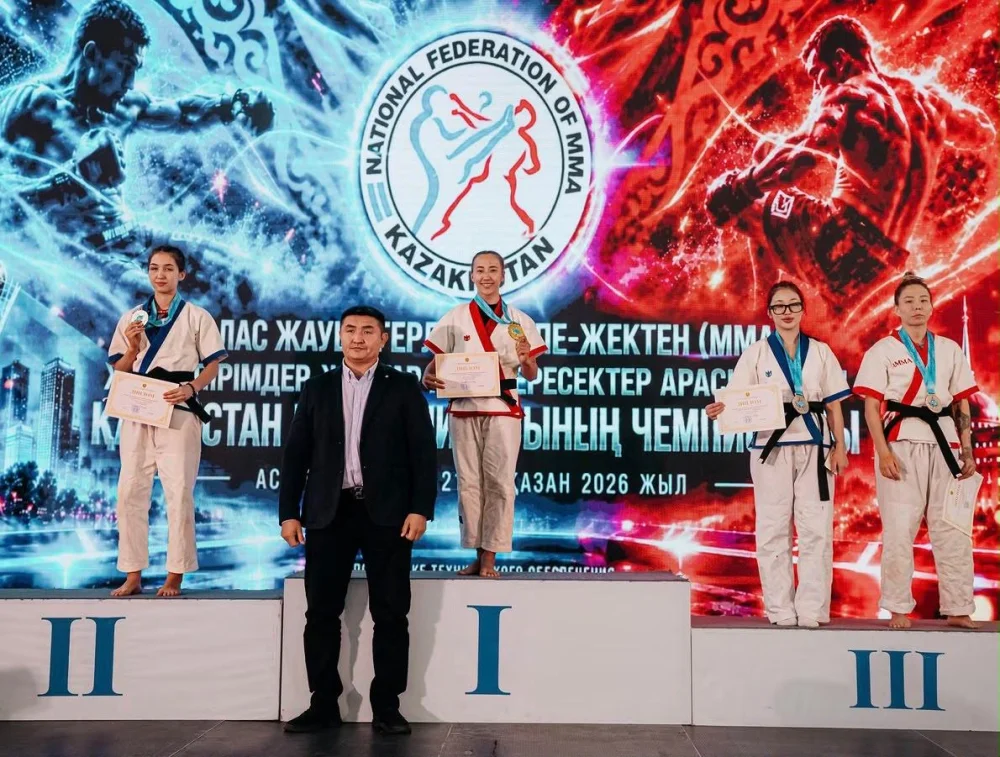 Сотрудница МЧС - чемпионка Казахстана по ММА — Фото 4