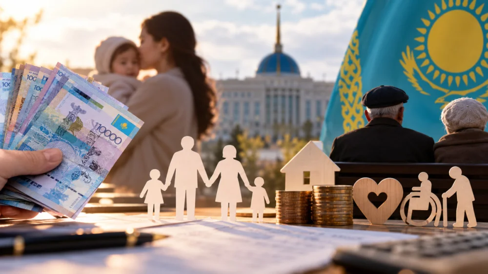 Какие государственные услуги оказывает департамент в части назначения пособий и пенсионных выплат?