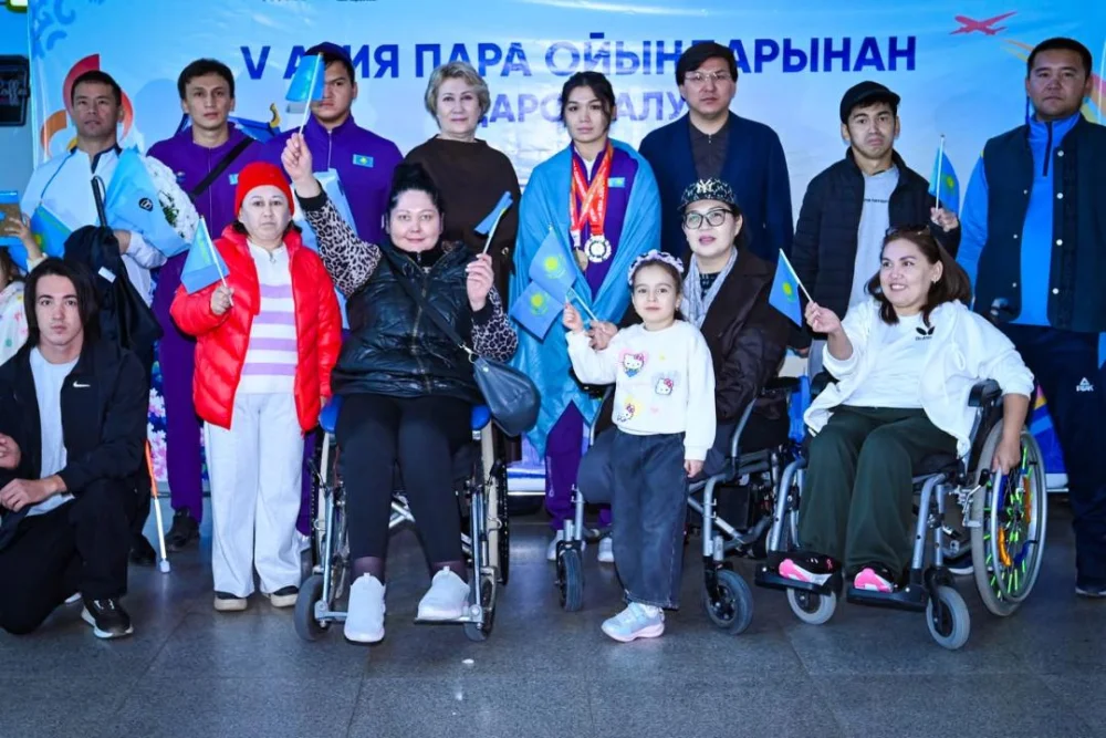 Бронзовый призёр Азиатских параигр Аяла Мереке прибыла в Актобе! — Фото 4