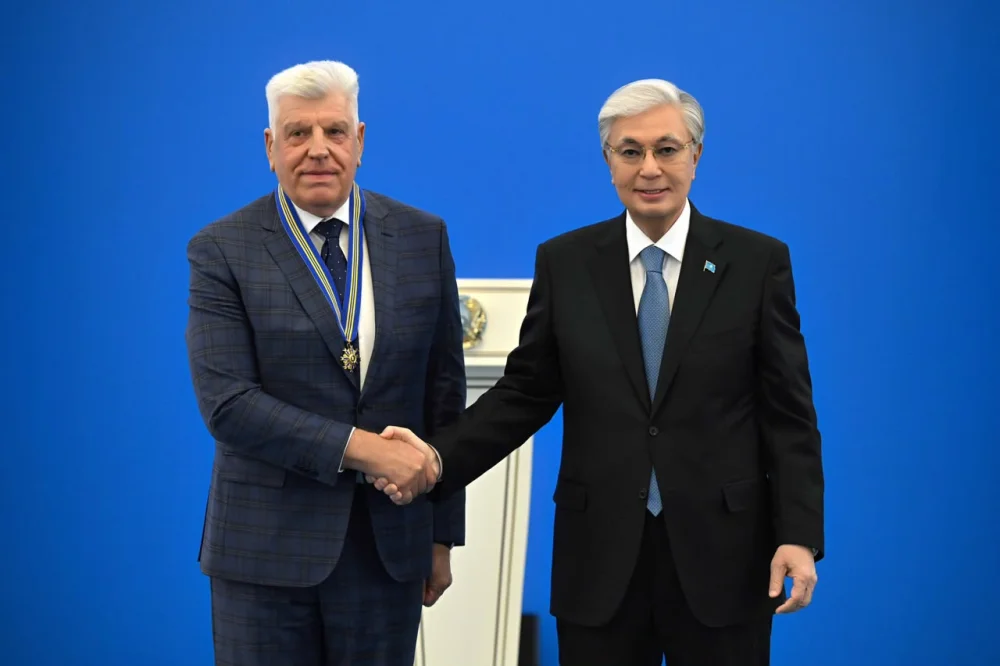 ДИРЕКТОР ТОО «НОВО-ПРИРЕЧНОЕ» УДОСТОЕН ВЫСОКОЙ ГОСУДАРСТВЕННОЙ НАГРАДЫ