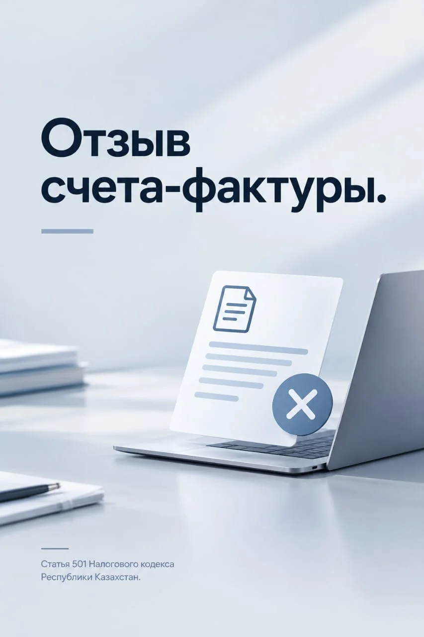 Отзыв счета-фактуры