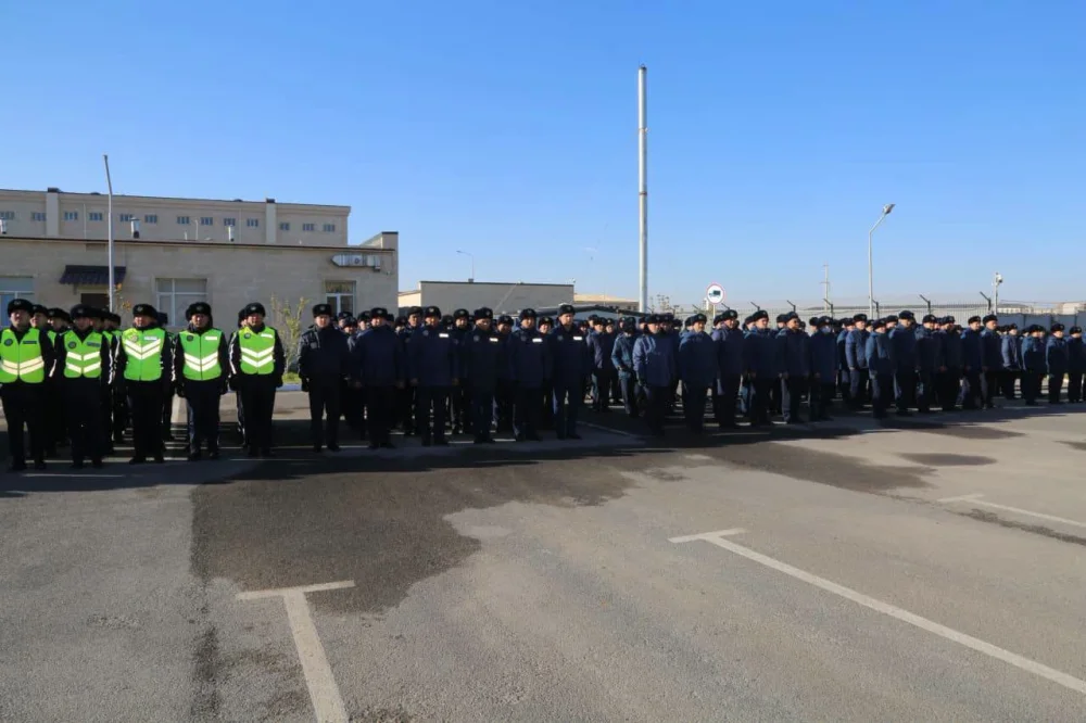 Полицейские Туркестанской области перешли на зимнюю форму — Фото 4