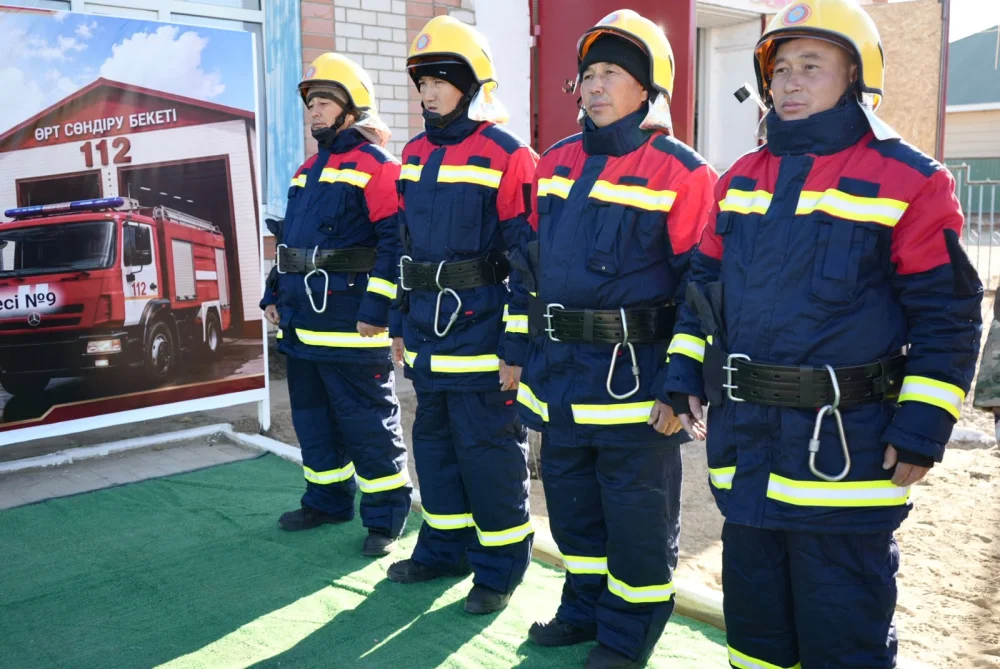 В Казахстане открылось 302-ое добровольное противопожарное формирование «Ауыл құтқарушылары» — Фото 3