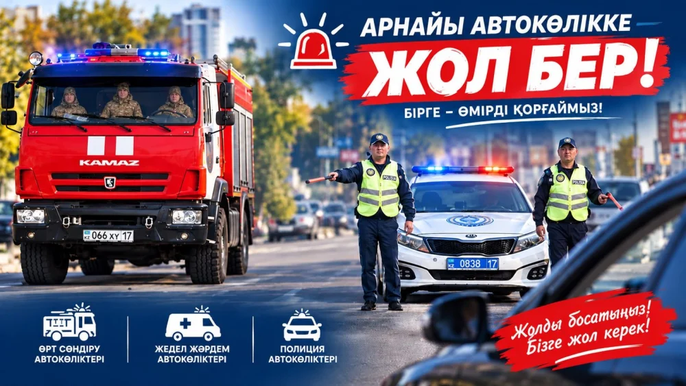 Уступи дорогу специальному транспорту!
