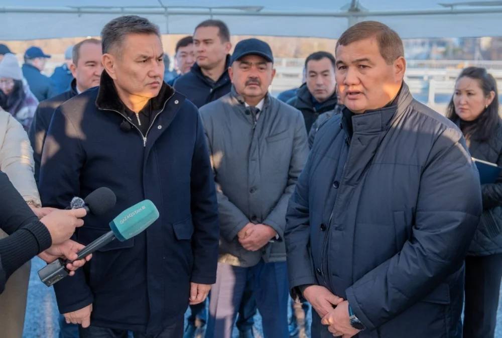 Дорожную развязку в Усть-Каменогорске готовят к поэтапному запуску — Фото 4