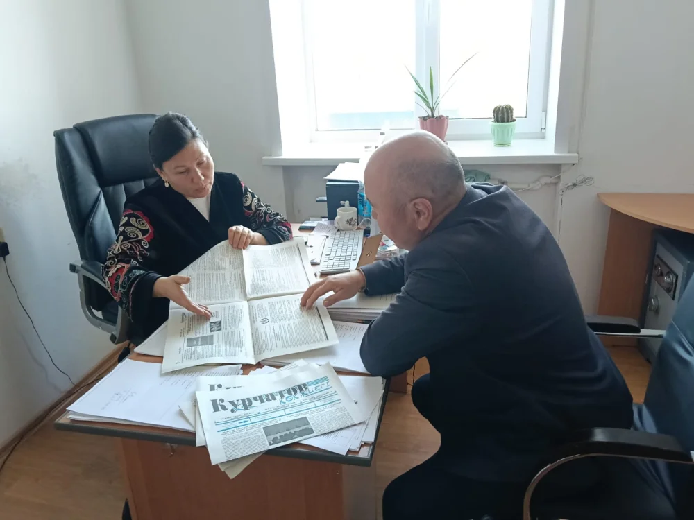 Встреча с главным редактором городской газеты «Курчатов көкжиегі» — Фото 3
