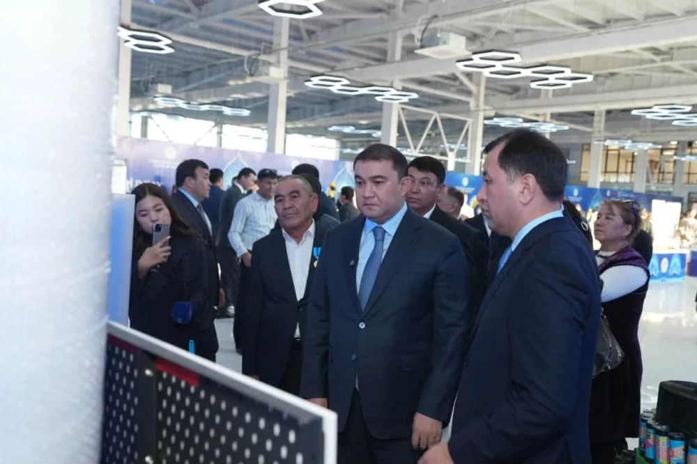 СДЕЛАНО В ТУРКЕСТАНЕ: БОЛЕЕ 50 ТОВАРОПРОИЗВОДИТЕЛЕЙ ТУРКЕСТАНСКОЙ ОБЛАСТИ ПРЕДСТАВИЛИ СВОЮ ПРОДУКЦИЮ — Фото 9