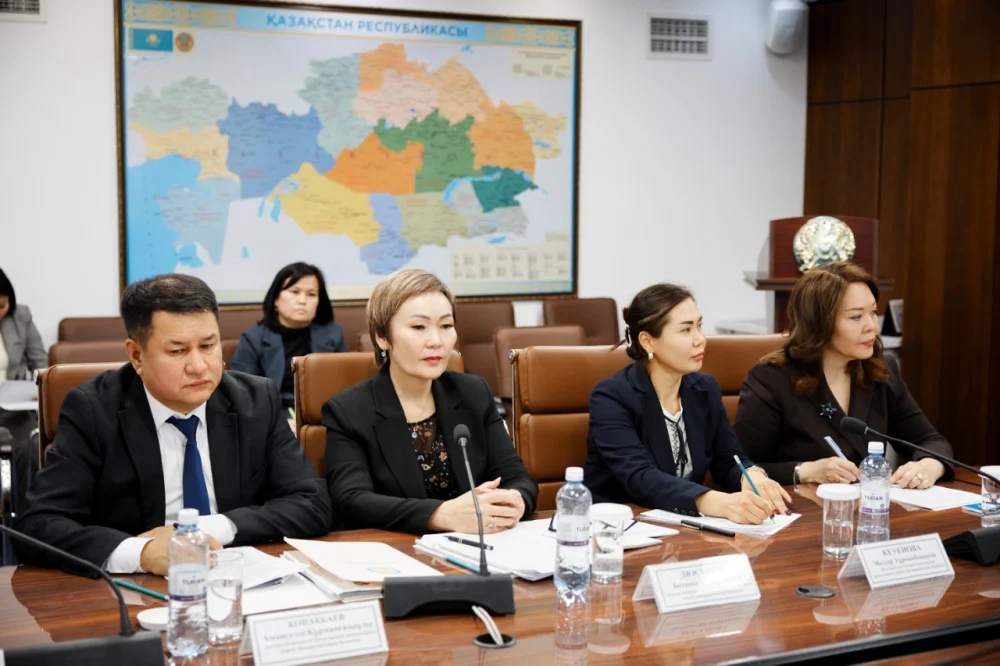 МИНИСТР ПРОСВЕЩЕНИЯ РЕСПУБЛИКИ КАЗАХСТАН ЖУЛДЫЗ СУЛЕЙМЕНОВА ПРОВЕЛА РАБОЧЕЕ СОВЕЩАНИЕ С РУКОВОДИТЕЛЯМИ РЕГИОНАЛЬНЫХ УПРАВЛЕНИЙ ПО ЗАЩИТЕ ПРАВ ДЕТЕЙ — Фото 4