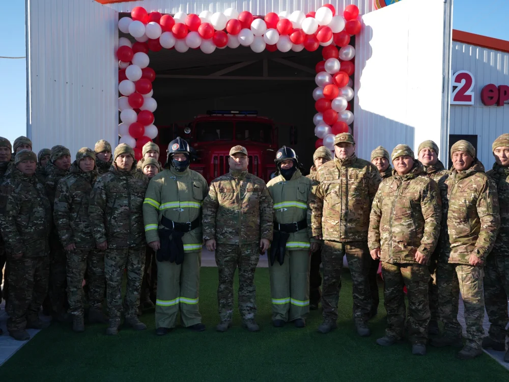 В Казахстане открылось 305-е добровольное противопожарное формирование «Ауыл құтқарушылары» — Фото 17