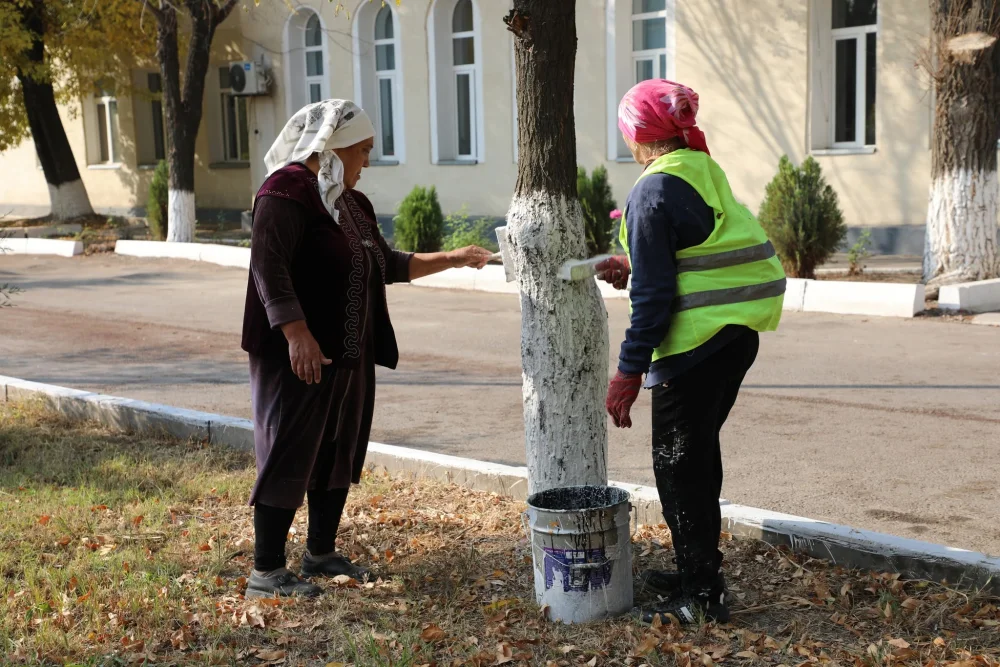 В МАКТААРАЛЬСКОМ РАЙОНЕ ПРОШЛА МАСШТАБНАЯ СУББОТНИК В РАМКАХ АКЦИИ «ТАЗА ҚАЗАҚСТАН» — Фото 6