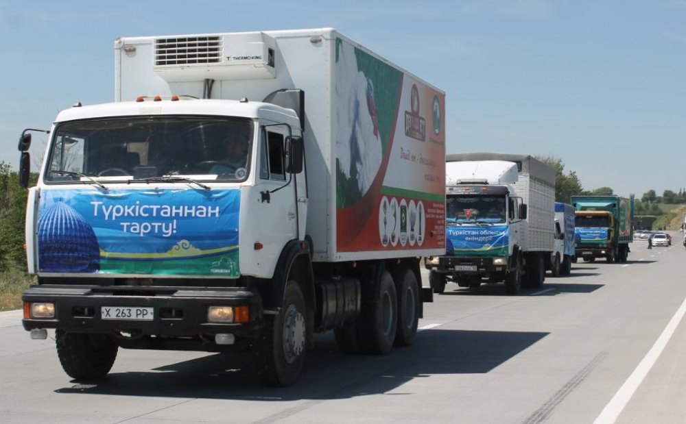 ИЗ ТУРКЕСТАНА В НУР-СУЛТАН ОТПРАВИЛИ 365 ТОНН СЕЛЬСКОХОЗЯЙСТВЕННОЙ ПРОДУКЦИИ