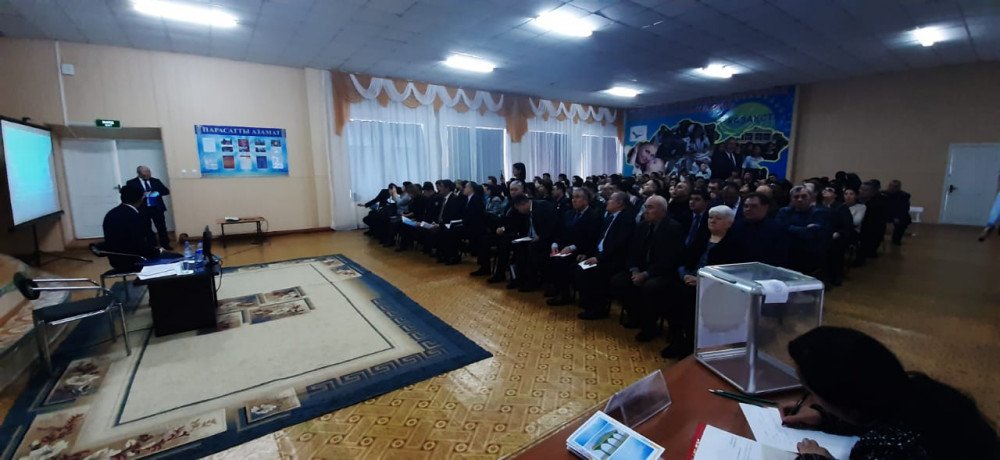 Отчетные встречи акимов всех уровней