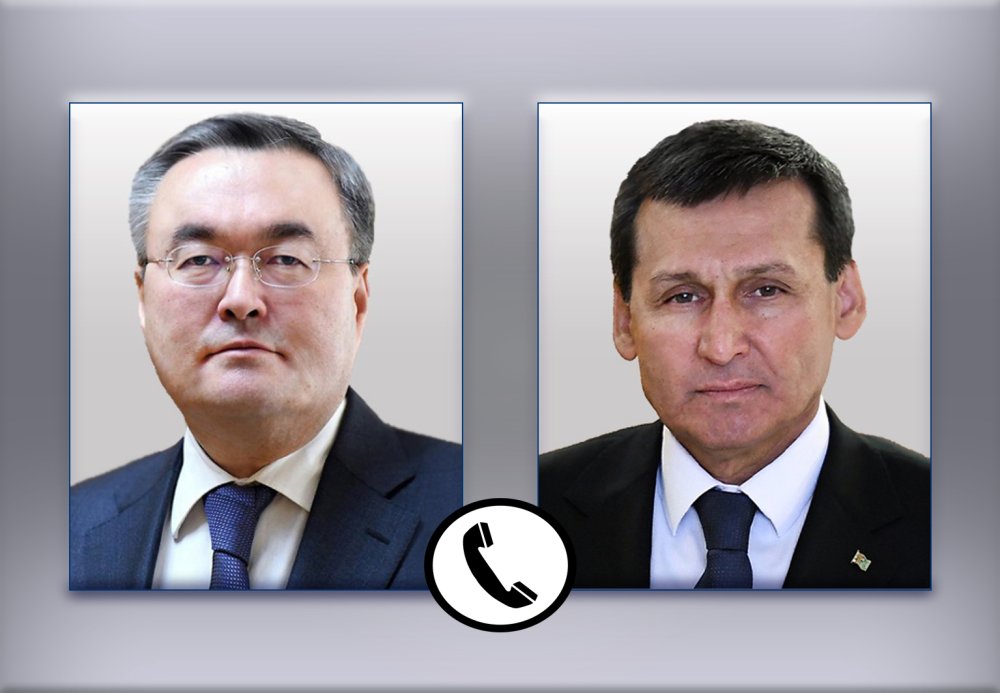 Телефонный разговор глав МИД Казахстана и Туркменистана