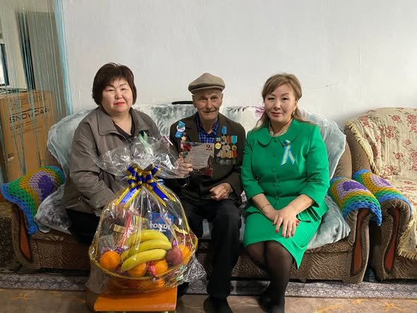 Проведение благотворительного субботника, чествование труженников тыла посвященное празднованию Дня Победы