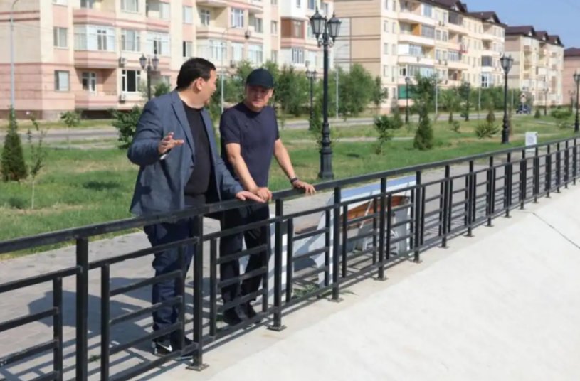 В Таразе продолжается реализация важных инфраструктурных проектов