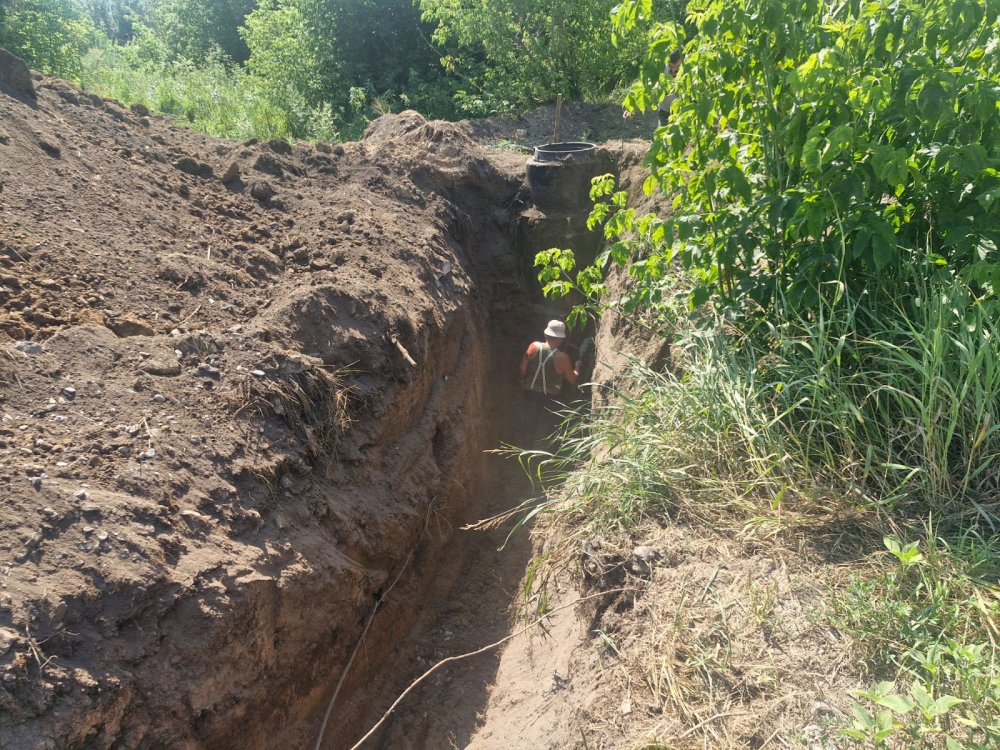 Ремонт водопроводных сетей.