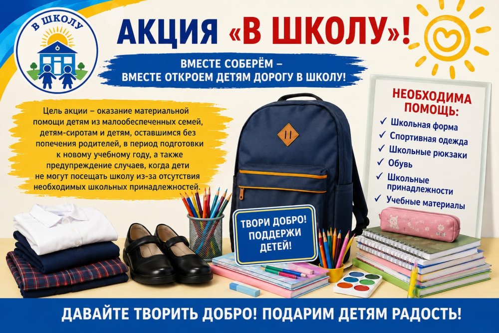 Мектепке жол акциясы