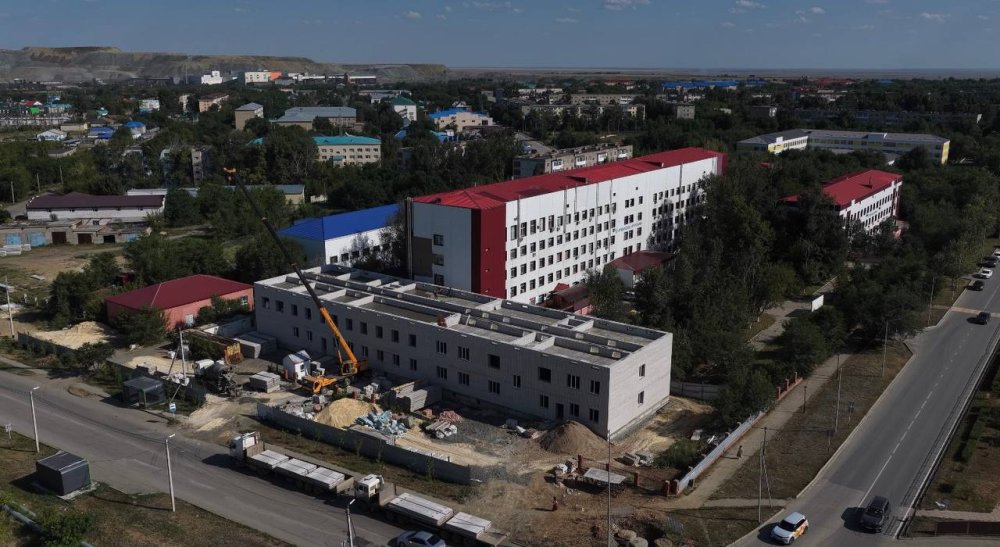 ⚜️ Модернизация сельского здравоохранения: за счет средств Спецгосфонда в трех районных больницах строятся пристройки