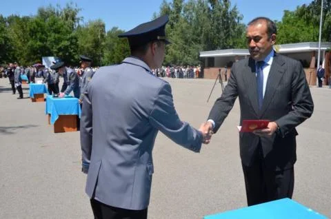 В Академии КНБ двадцатый выпуск воспитанников