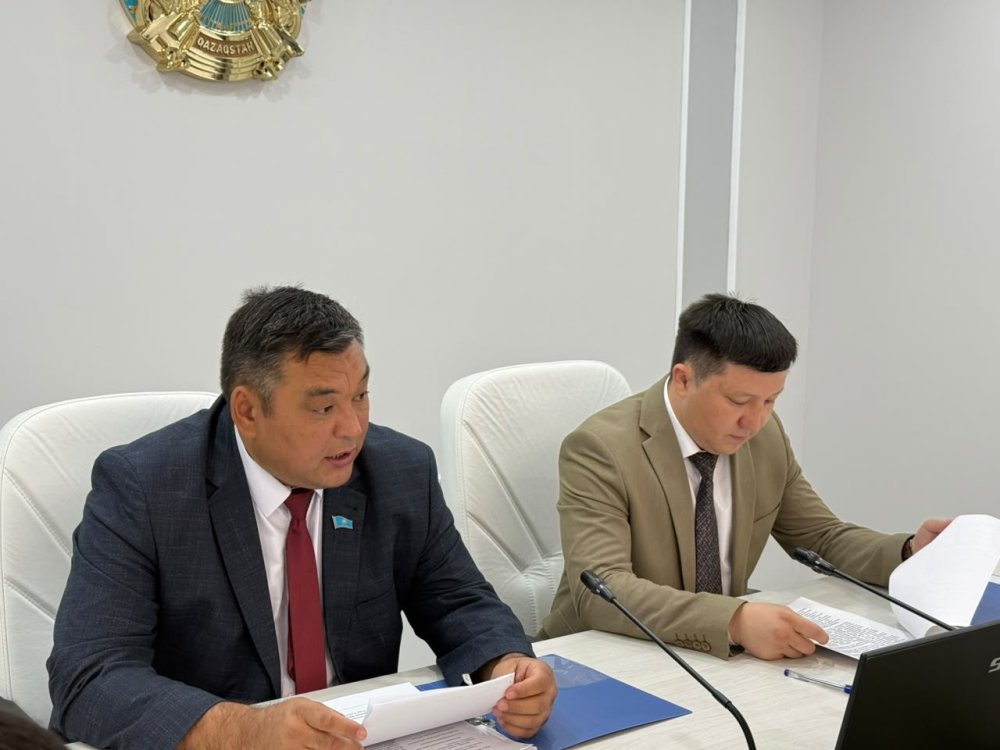 Состоялось совместное заседание постоянных комиссий городского маслихата VIII созыва