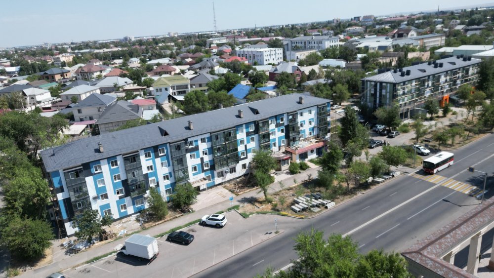 В Таразе продолжается системная работа по улучшению архитектурного облика города