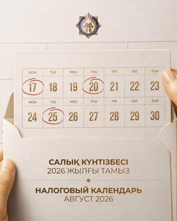 Календарь Август