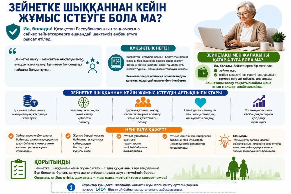Можно ли работать после выхода на пенсию?