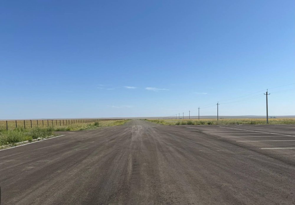 В Кобдинском районе построили дорогу к мавзолею Абат-Байтак