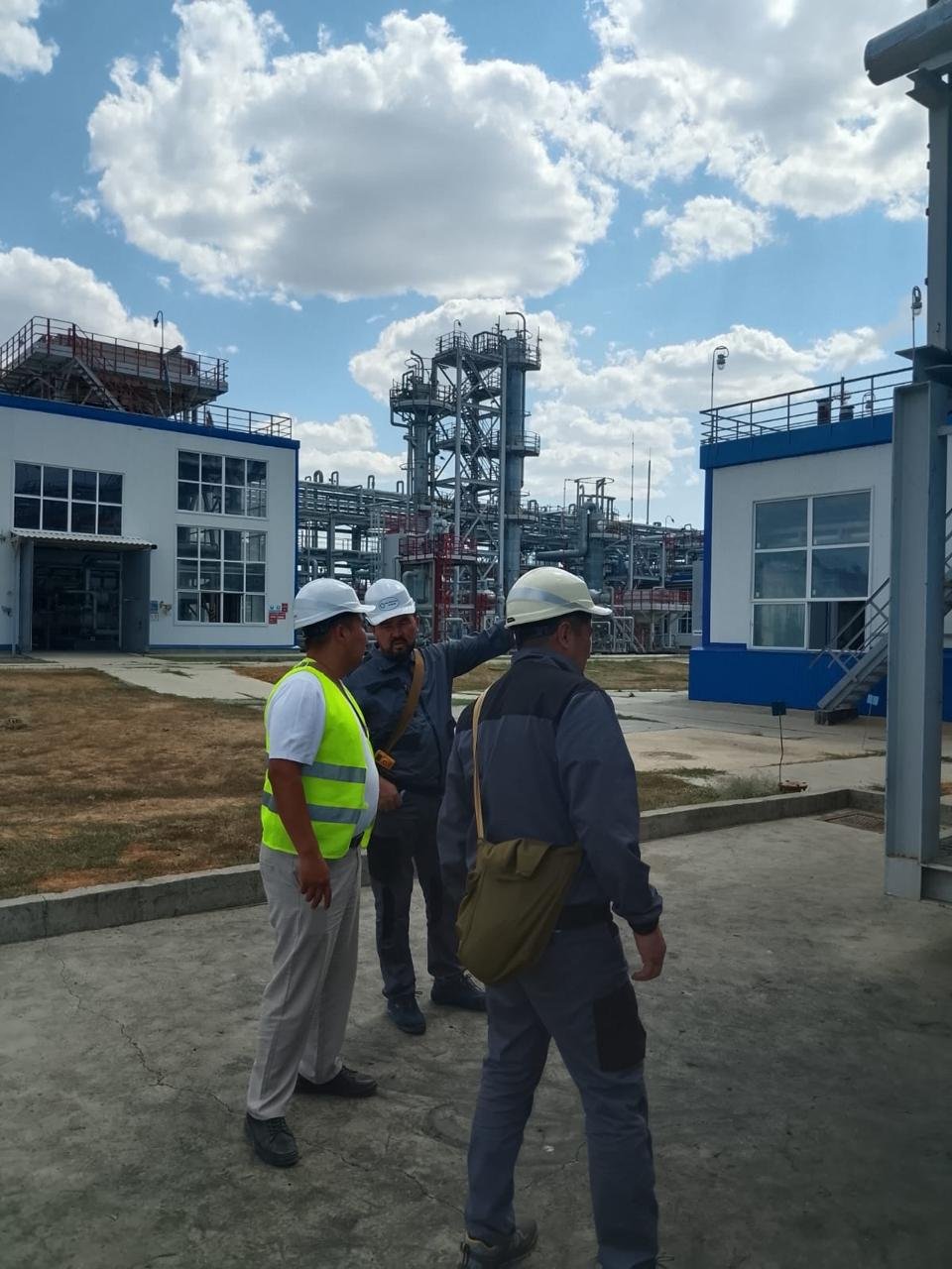 Выезд на место несчастного случая с работником ТОО «Gas Processing Company»