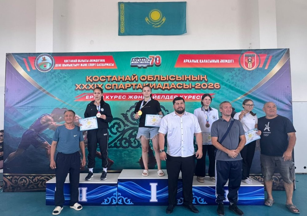 Победители и призеры по вольной и женской и борьбе