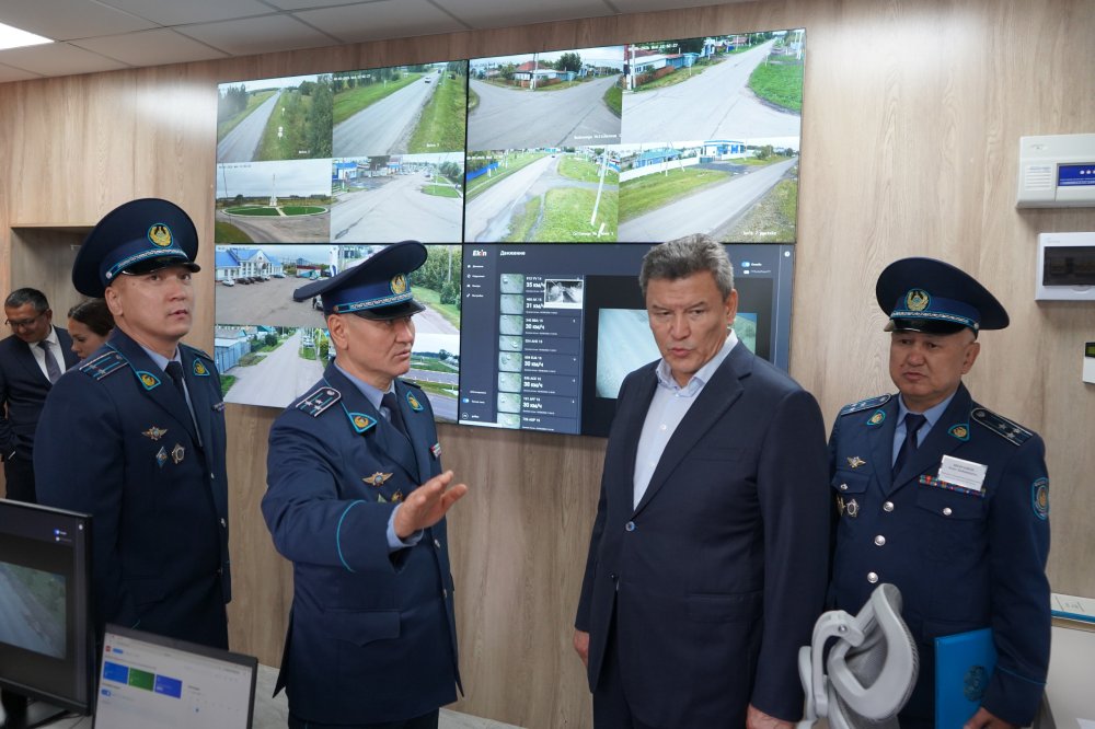 Цифровая полиция: новый центр оперативного управления открылся в районе СКО