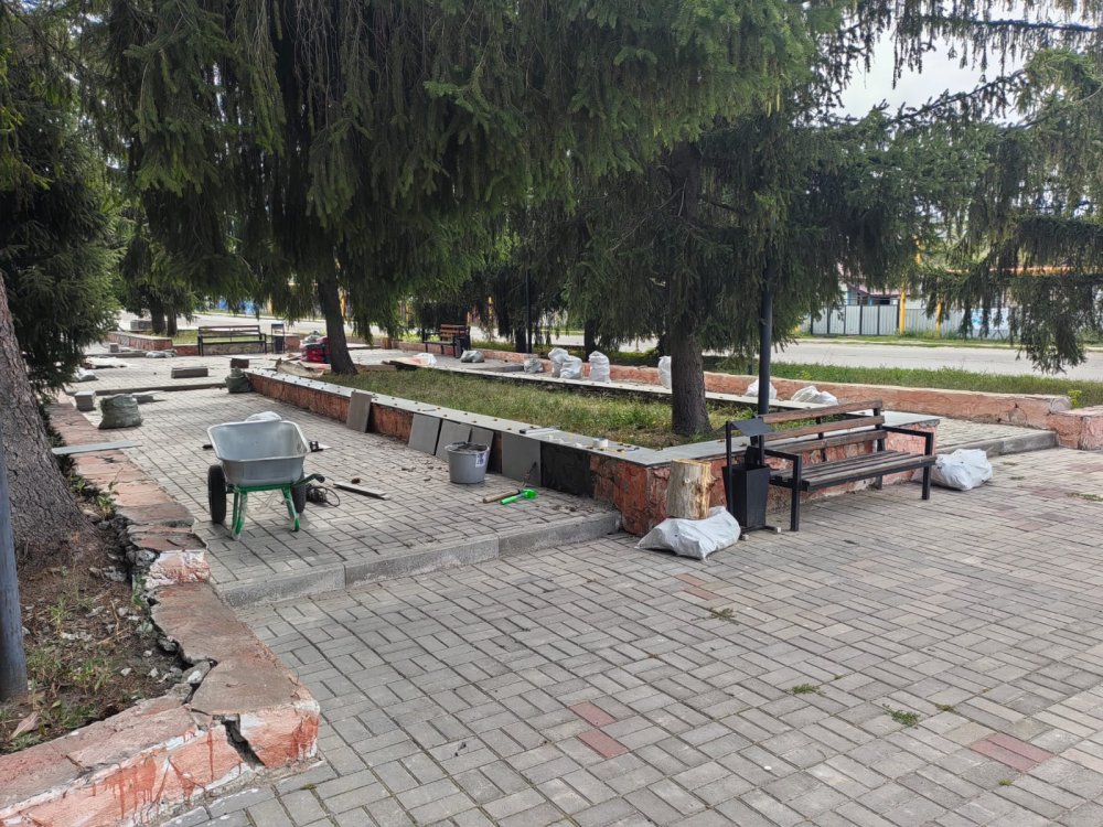 Ремонт парка "Жастар"