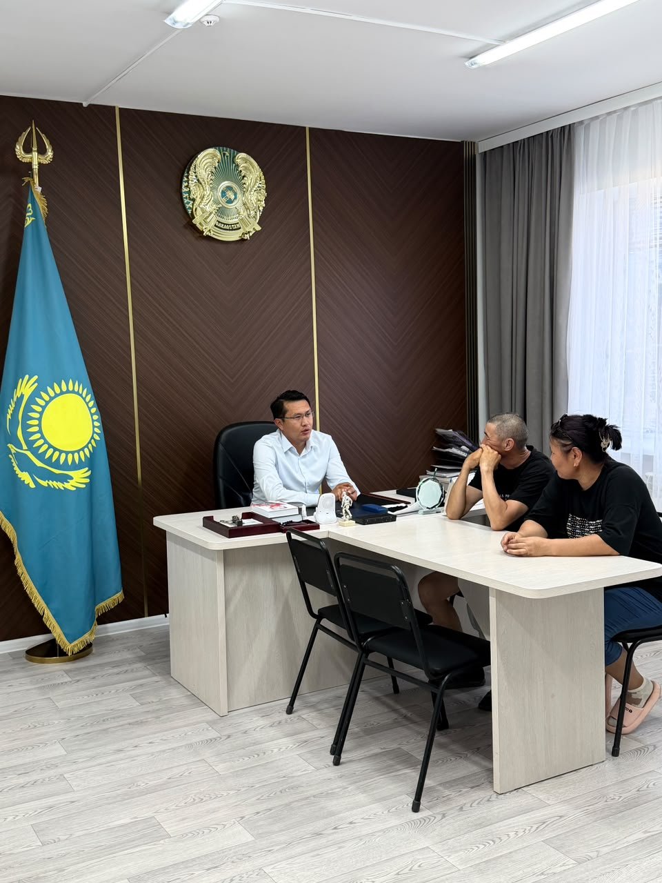 📌 Аким округа провел очередной личный прием граждан