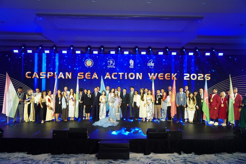 В Мангистау завершилась международная волонтерская неделя «Caspian Sea Action Week – 2026»