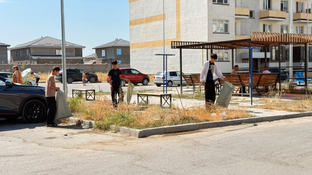 В ЖАМБЫЛСКОЙ ОБЛАСТИ В РАМКАХ ЭКОЛОГИЧЕСКОЙ АКЦИИ «ТАЗА ҚАЗАҚСТАН» ПРОШЛА АКЦИЯ «ЧИСТЫЙ КРАЙ – ЧИСТОЕ БУДУЩЕЕ»