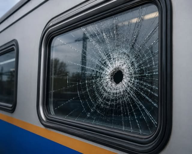 44 разбитых стекол поездов с начала года: транспортная полиция предупреждает об опасных «играх»